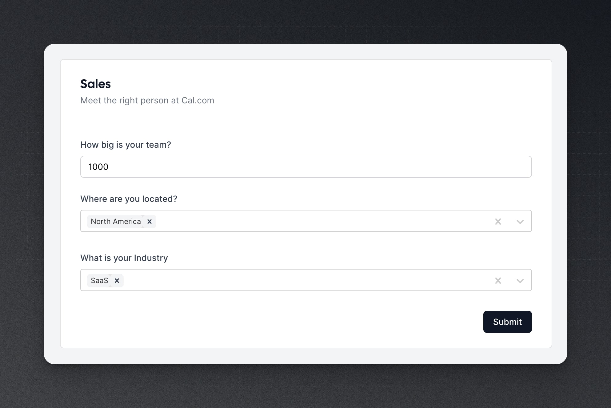 Screenshot of app Routing Forms